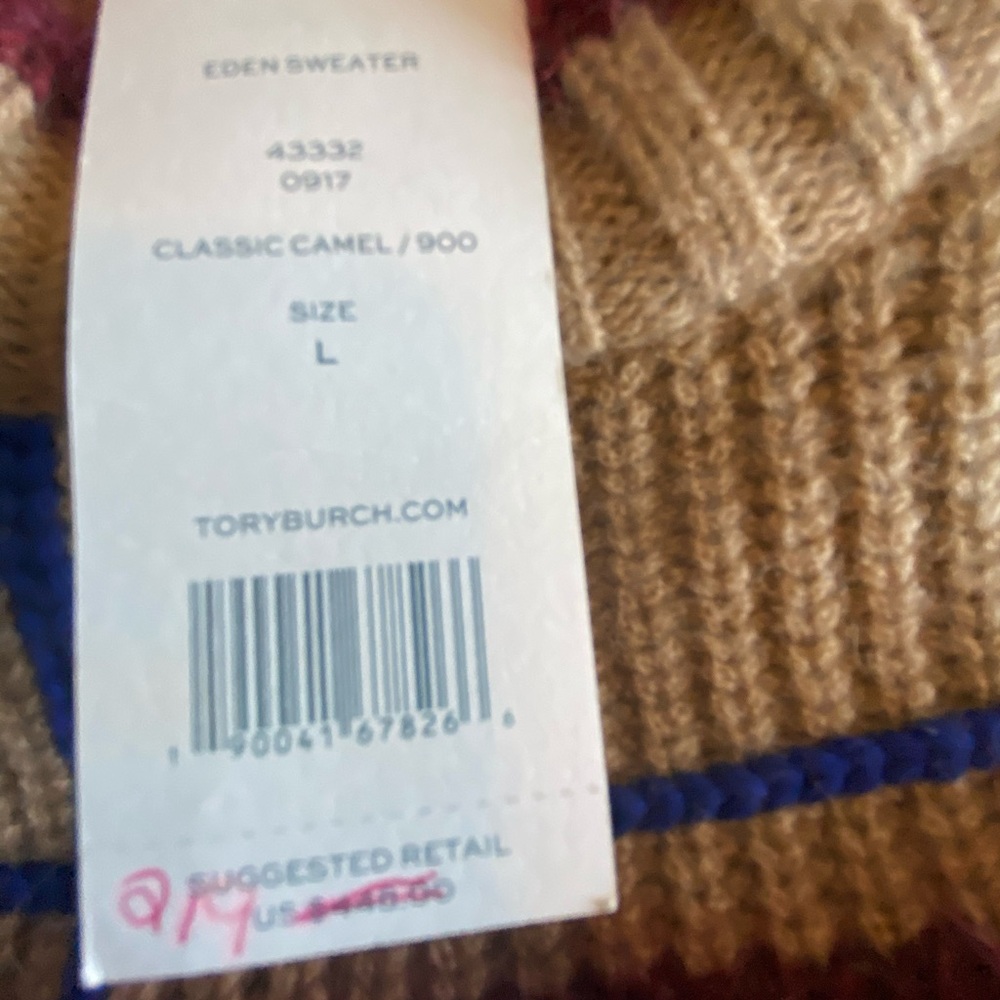 Tory Burch boyfriend sweater - Picture 4 of 6